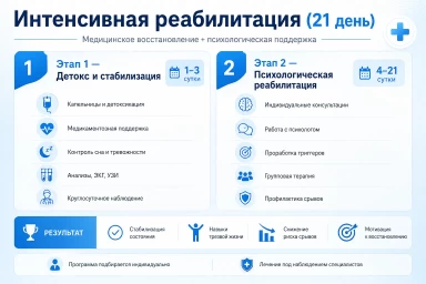 Реабилитация за 21 день в Зимовниках